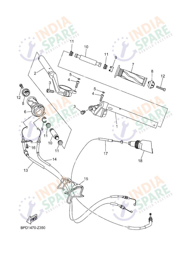 STEERING HANDLE & CABLE